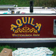 canal boat signs