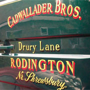 gold leaf signs vehicle signwriting UK