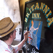 Pub signs shropshire
