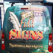 Gold Leaf Signwriting